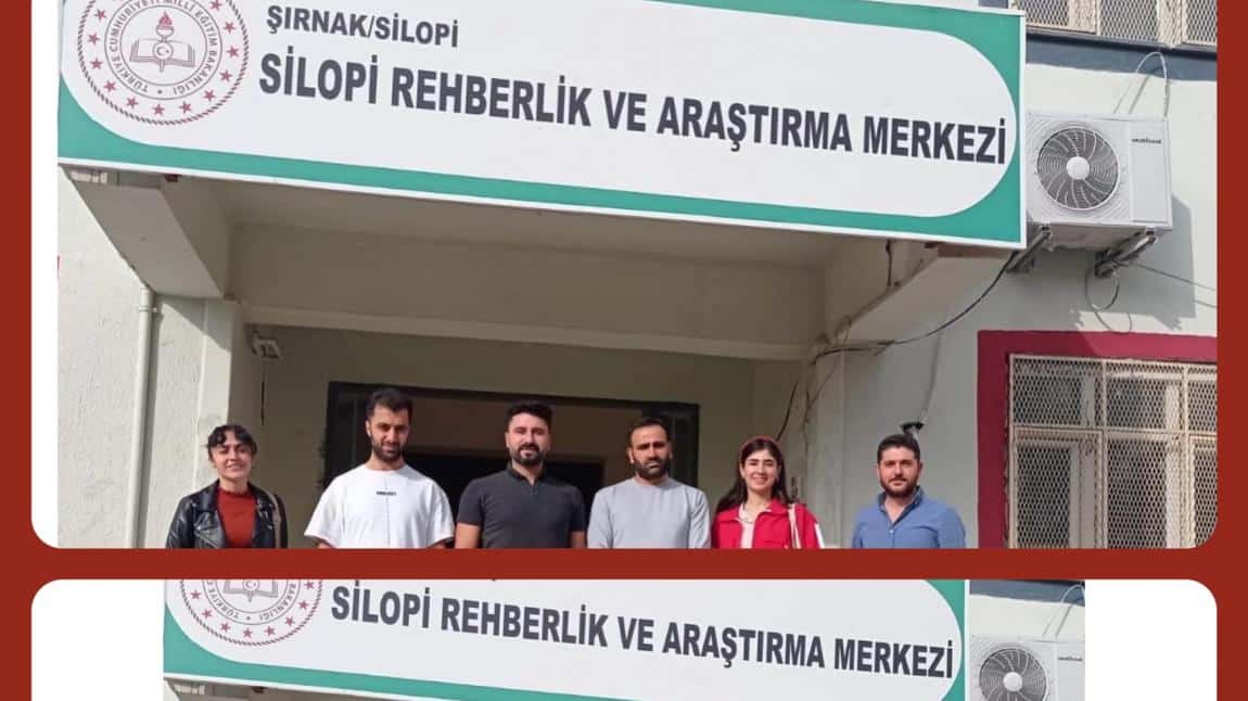 Kurum müdür yardımcımız Abdullah Demir tarafından Silopi ram ziyareti ve ilçe özel egitim değerlendirme kurulu toplantısı katılımı sağladı.